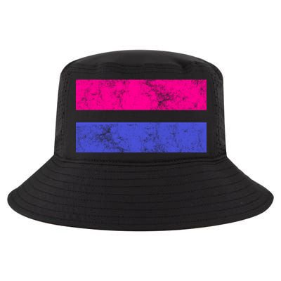 Vintage Bisexual Flag Bi Pride Flag Cool Comfort Performance Bucket Hat