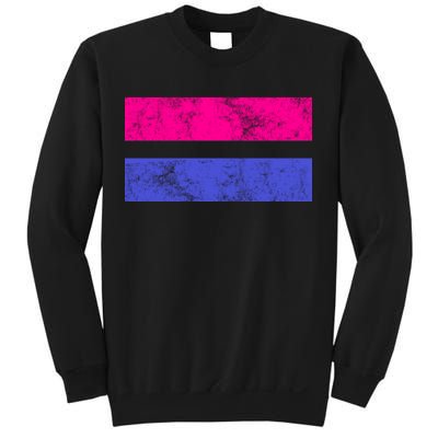 Vintage Bisexual Flag Bi Pride Flag Sweatshirt