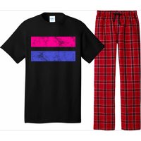 Vintage Bisexual Flag Bi Pride Flag Pajama Set