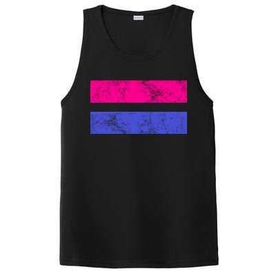 Vintage Bisexual Flag Bi Pride Flag PosiCharge Competitor Tank