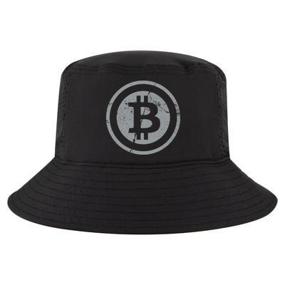 Vintage Bitcoin Crypto Currency Cool Comfort Performance Bucket Hat