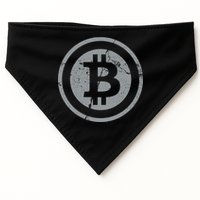 Vintage Bitcoin Crypto Currency USA-Made Doggie Bandana