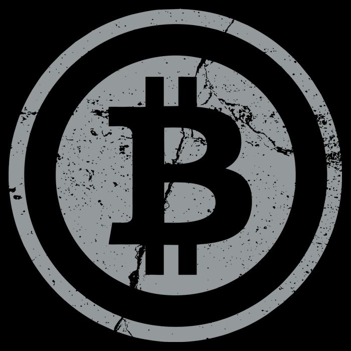 Vintage Bitcoin Crypto Currency USA-Made Doggie Bandana