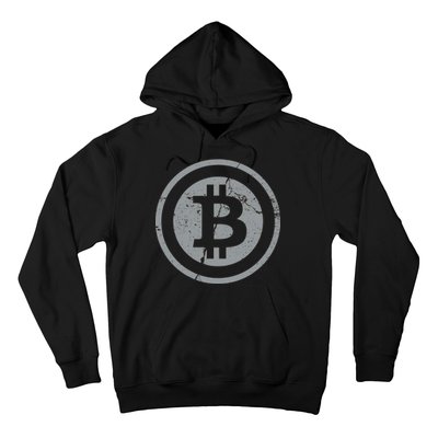 Vintage Bitcoin Crypto Currency Hoodie