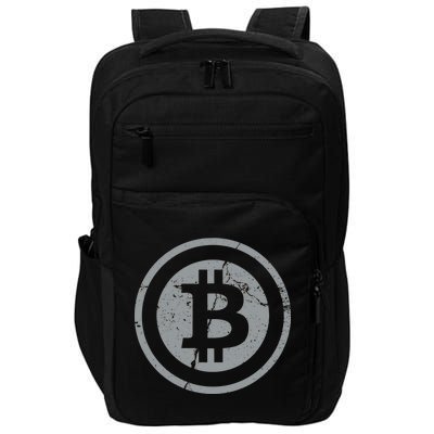 Vintage Bitcoin Crypto Currency Impact Tech Backpack