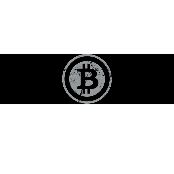 Vintage Bitcoin Crypto Currency Bumper Sticker