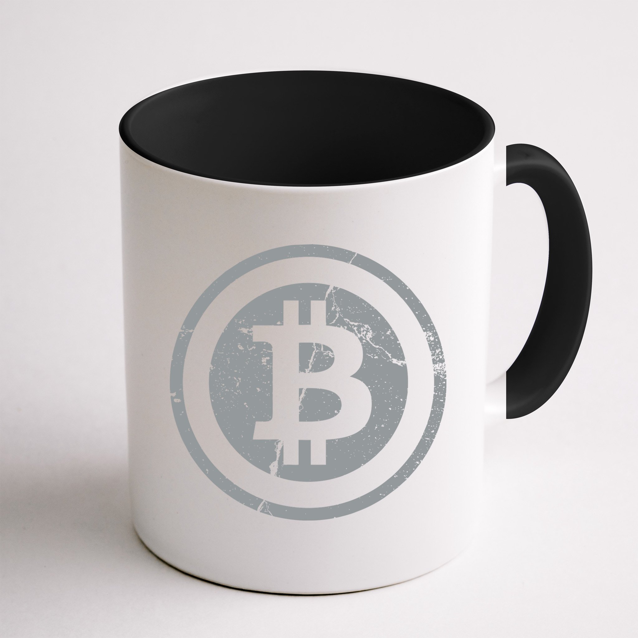 Vintage Bitcoin Crypto Currency Mug
