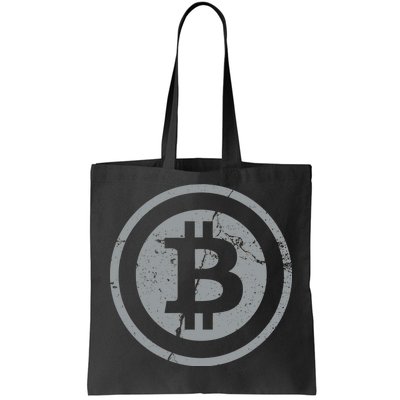 Vintage Bitcoin Crypto Currency Tote Bag