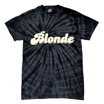 Vintage Blonde Logo Tie-Dye T-Shirt