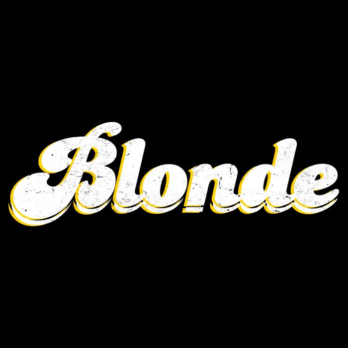 Vintage Blonde Logo Kids Hoodie