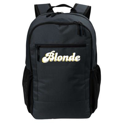 Vintage Blonde Logo Daily Commute Backpack