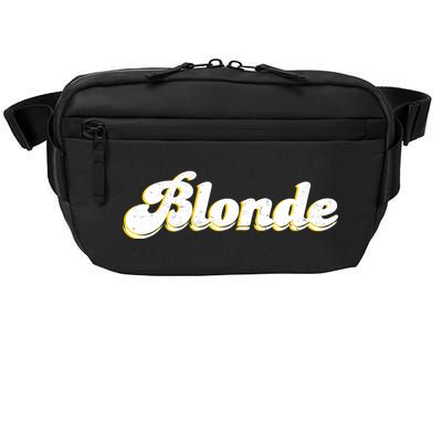 Vintage Blonde Logo Crossbody Pack