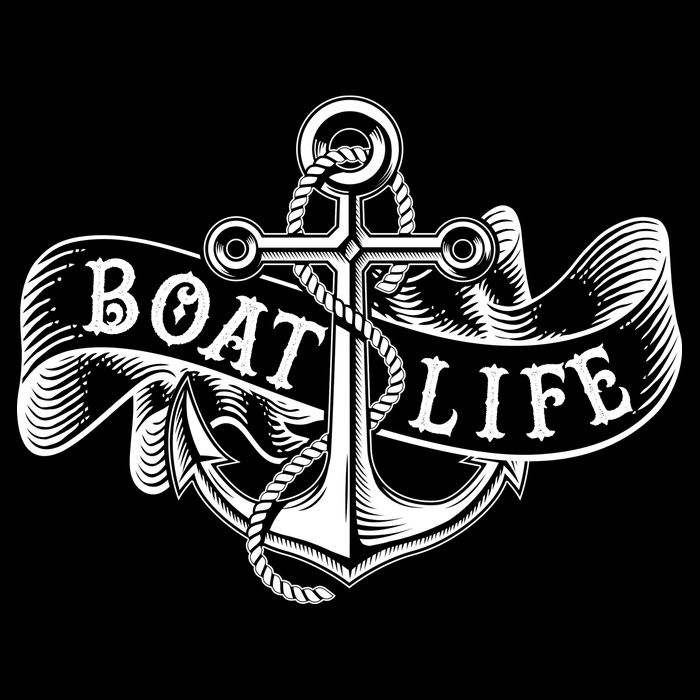 Vintage Boat Life Tattoo  Flatbill Hat