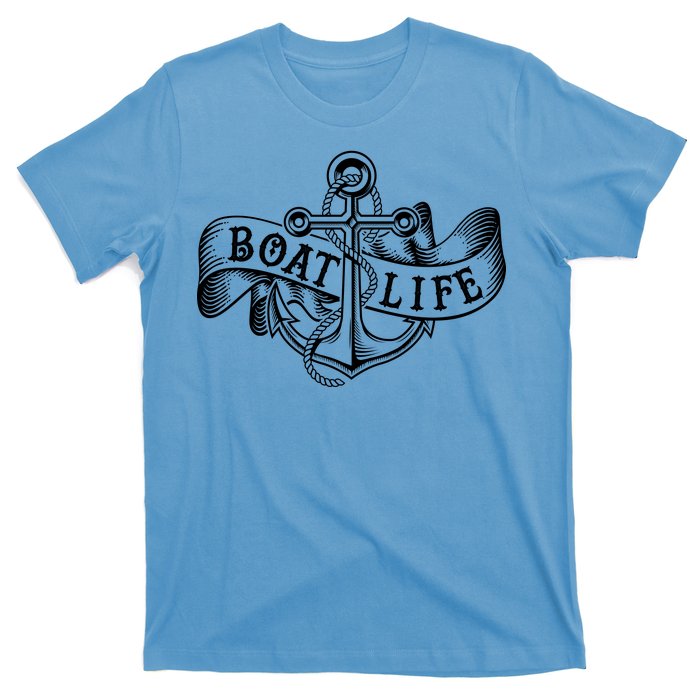 Vintage Boat Life Tattoo  T-Shirt