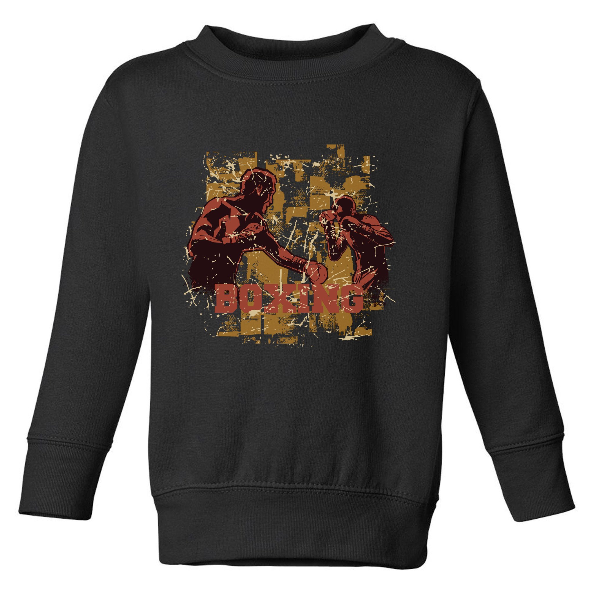 Vintage Boxing Toddler Sweatshirt