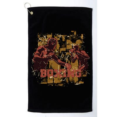 Vintage Boxing Platinum Collection Golf Towel