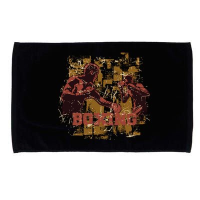 Vintage Boxing Microfiber Hand Towel