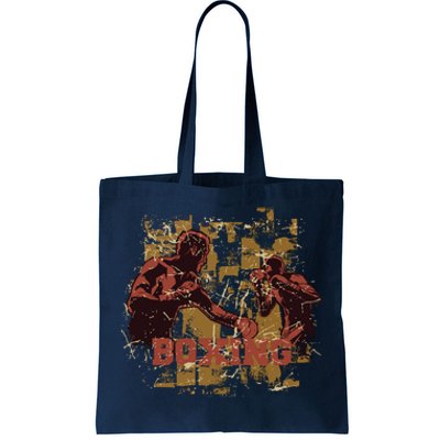 Vintage Boxing Tote Bag