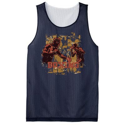 Vintage Boxing Mesh Reversible Basketball Jersey Tank