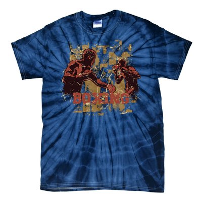 Vintage Boxing Tie-Dye T-Shirt