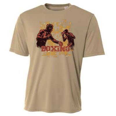 Vintage Boxing Cooling Performance Crew T-Shirt