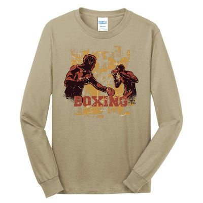 Vintage Boxing Tall Long Sleeve T-Shirt