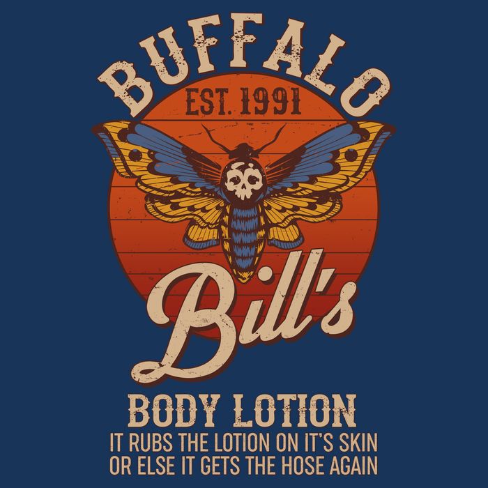 Vintage Buffalo Bill's Body Lotion Est 1991 Silence Of the Lambs Doggie Tank