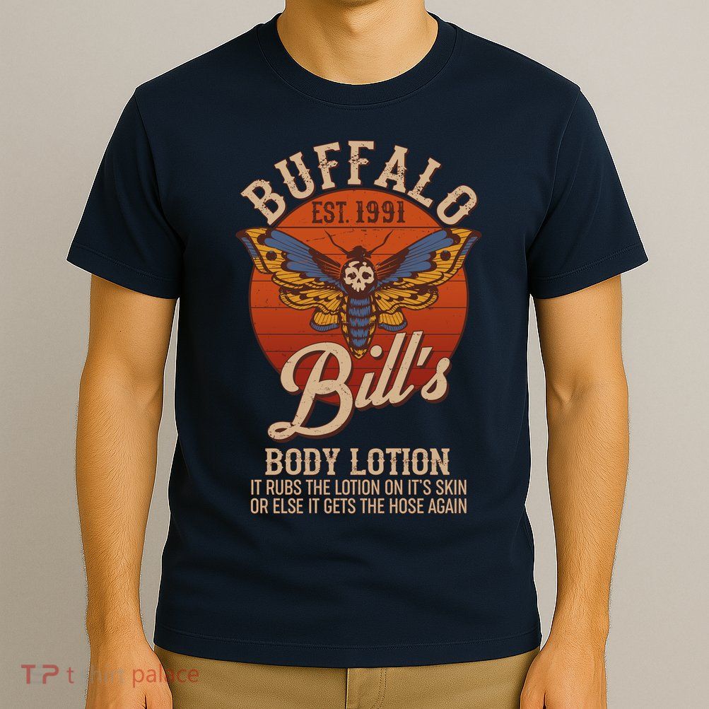 Vintage Buffalo Bill's Body Lotion Est 1991 Silence Of the Lambs T-Shirt