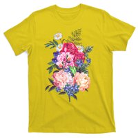 Vintage Bunch Bouquet of Flowers T-Shirt