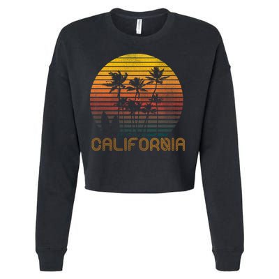 Vintage California  Cropped Pullover Crew