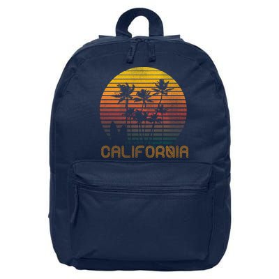 Vintage California  16 in Basic Backpack