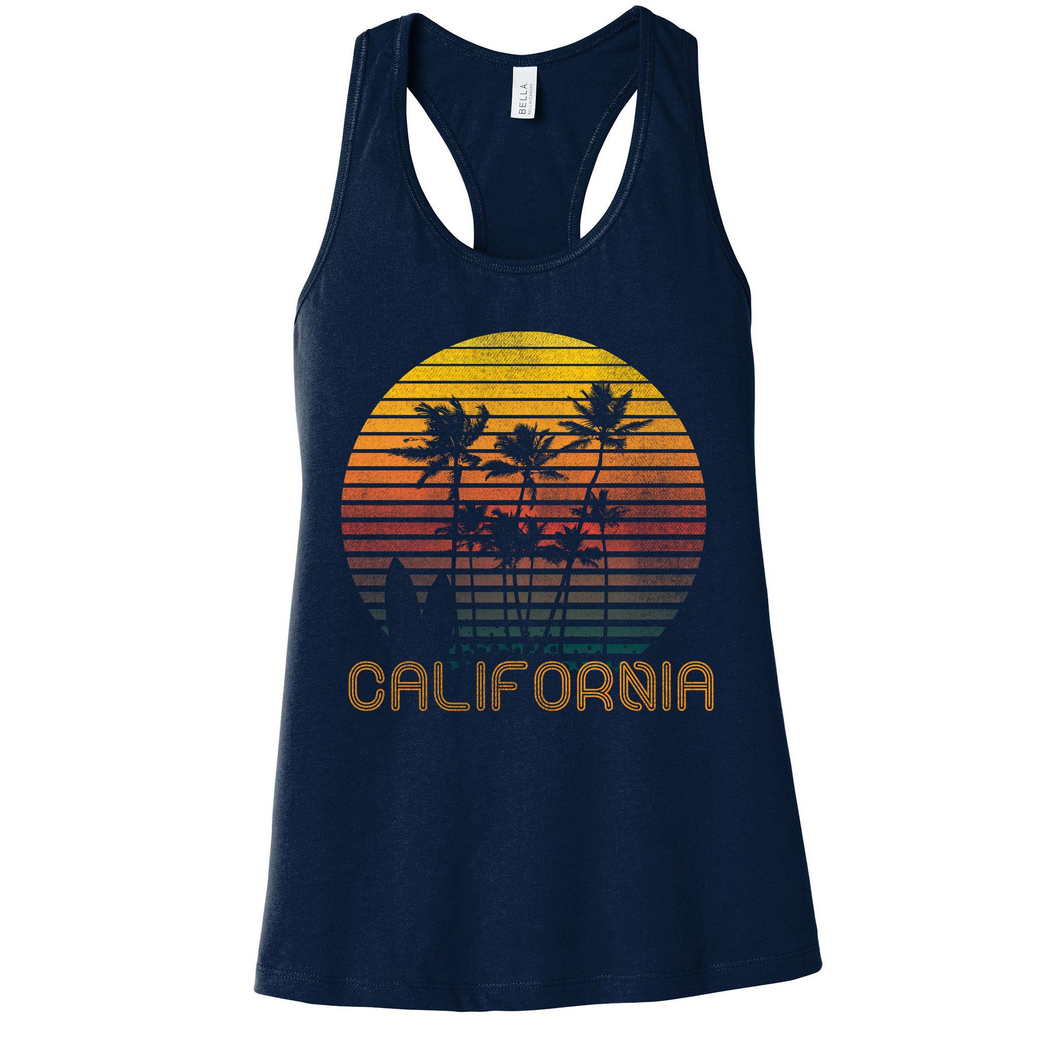 Vintage California  Womens Tank Top