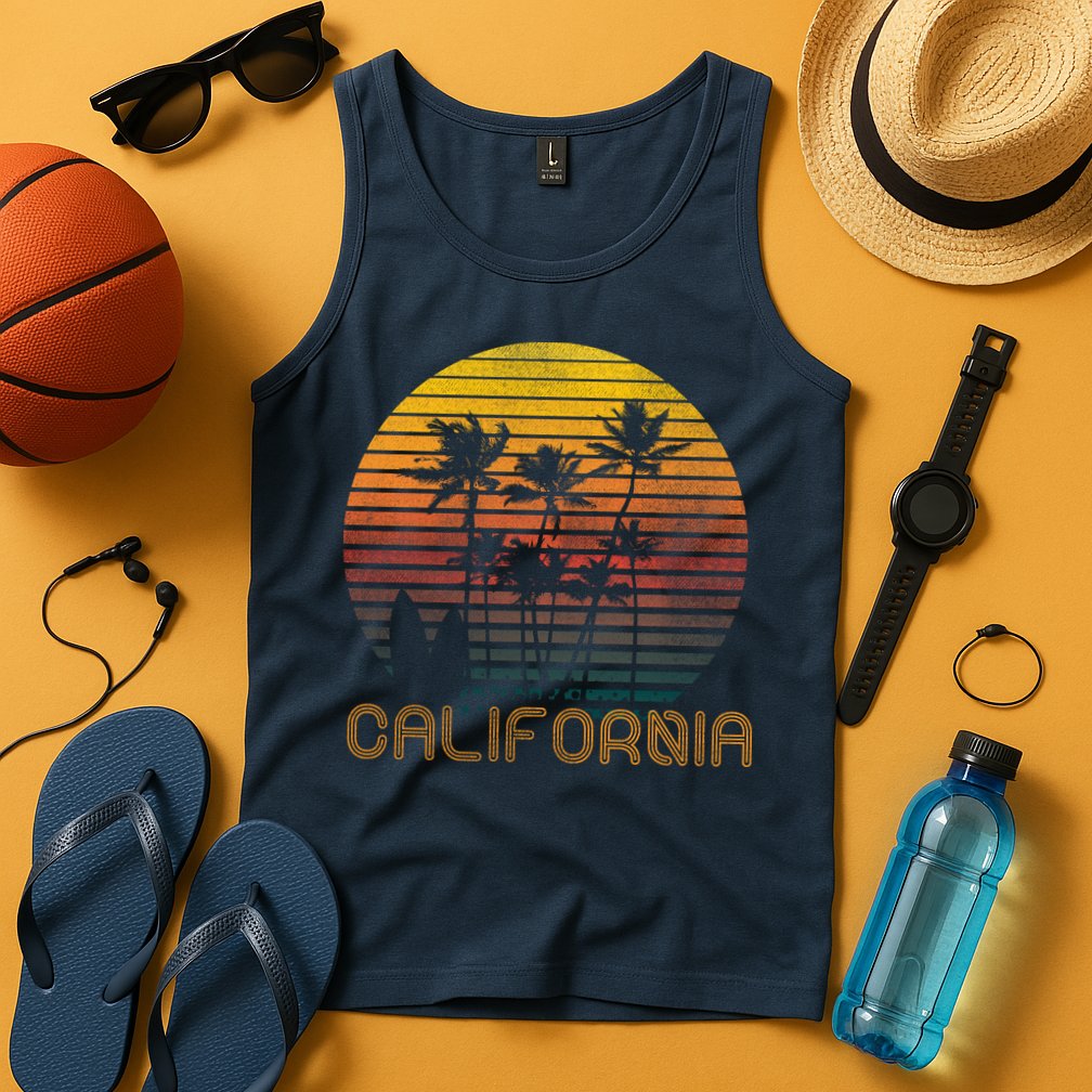 Vintage California  Tank Top