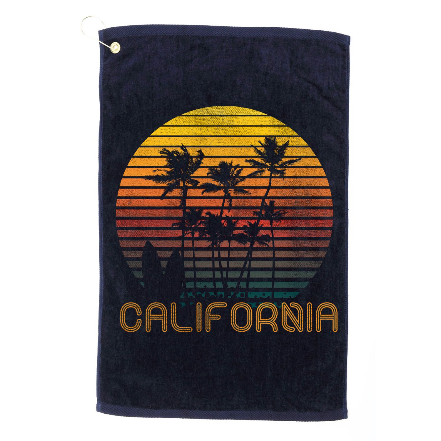 Vintage California  Golf Towel