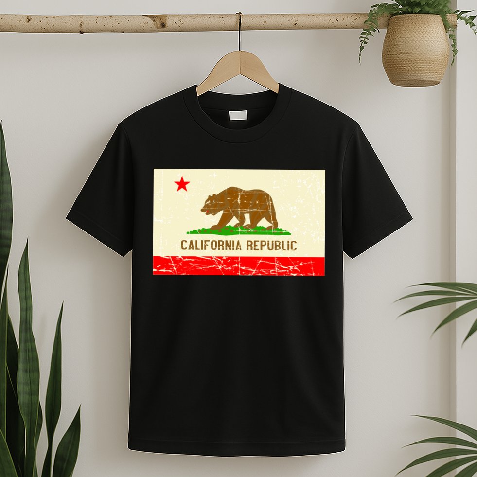 Vintage California Republic Flag T-Shirt