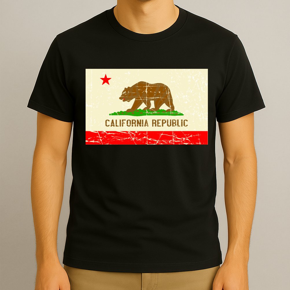 Vintage California Republic Flag T-Shirt