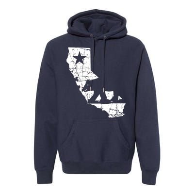 Vintage California Republic State Bear Premium Hoodie