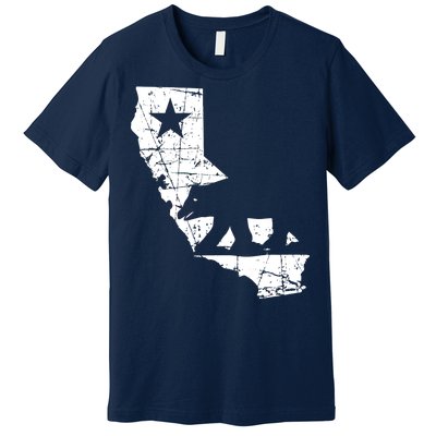 Vintage California Republic State Bear Premium T-Shirt