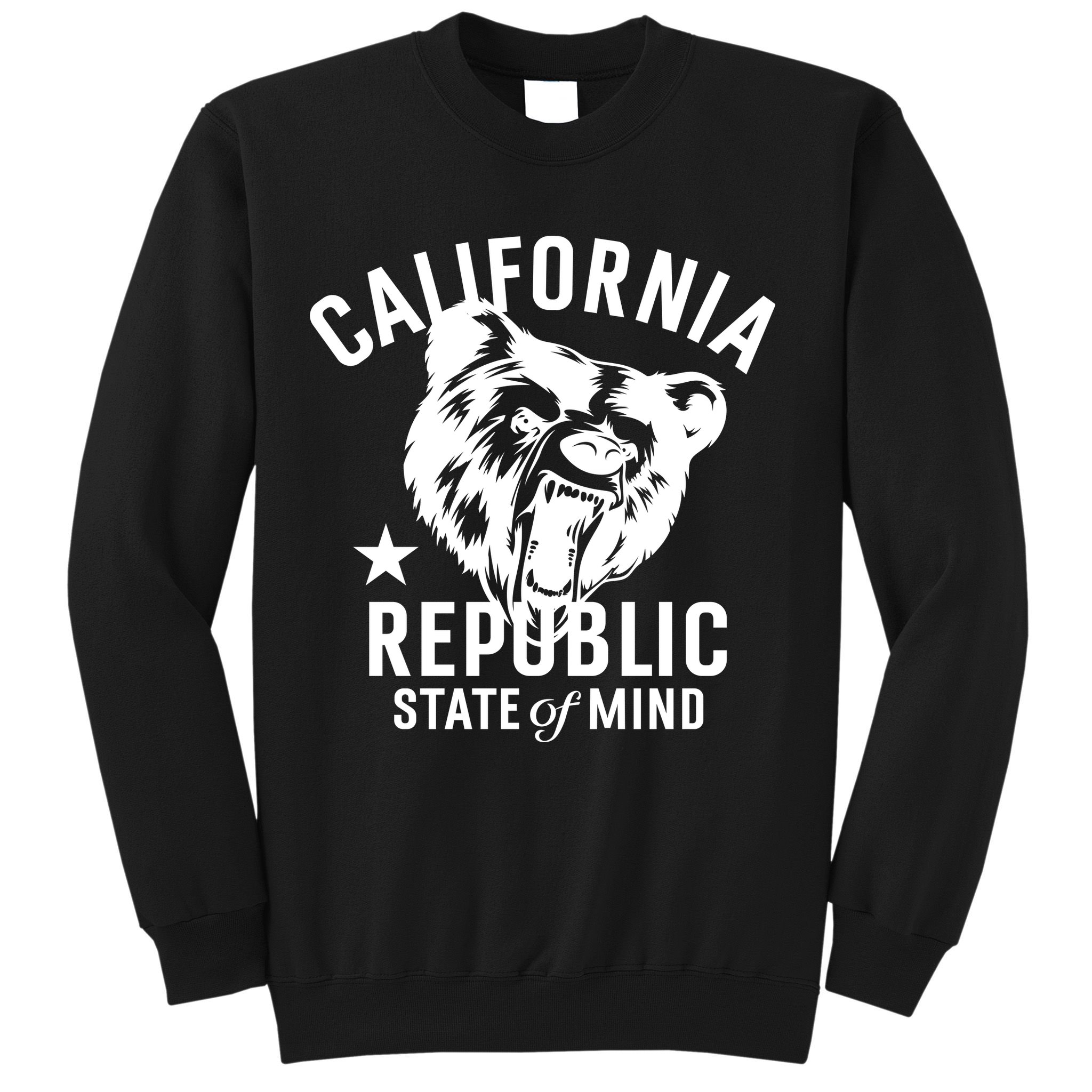 Vintage California Republic State Of Mind Sweatshirt