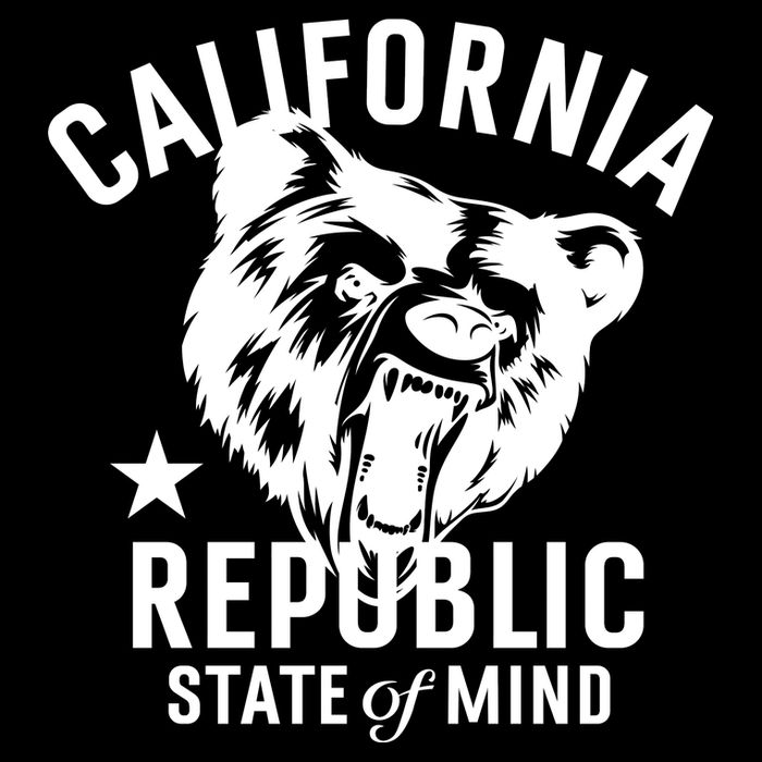 Vintage California Republic State Of Mind Sweatshirt