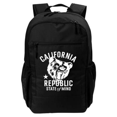 Vintage California Republic State Of Mind Backpack