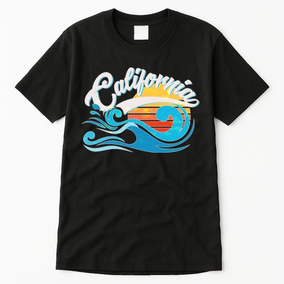 Vintage California Wave Logo Tall T-Shirt