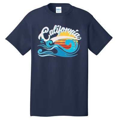 Vintage California Wave Logo Tall T-Shirt