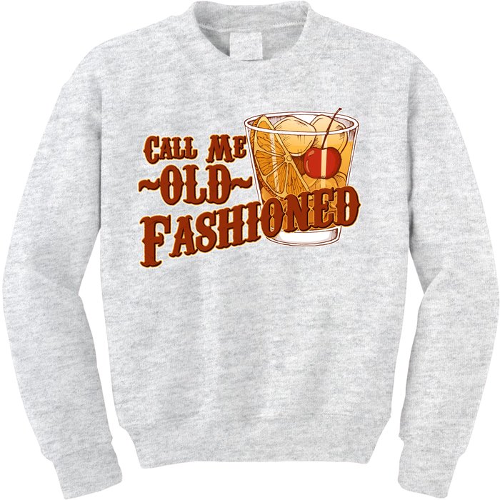 Vintage Call Me Old Fashioned Kids Sweatshirt