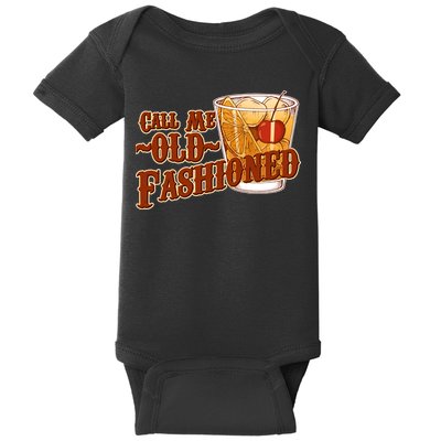 Vintage Call Me Old Fashioned Baby Bodysuit