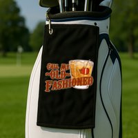 Vintage Call Me Old Fashioned Golf Towel