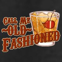 Vintage Call Me Old Fashioned Golf Towel