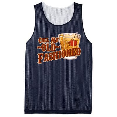 Vintage Call Me Old Fashioned Mesh Reversible Basketball Jersey Tank