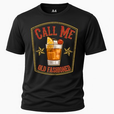 Vintage Call Me Old Fashioned Whiskey Performance Shirt
