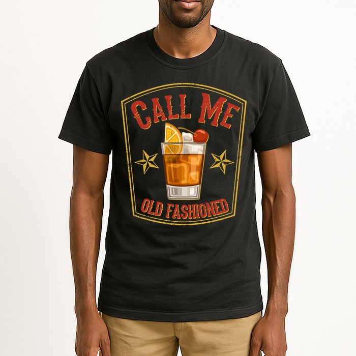 Vintage Call Me Old Fashioned Whiskey Tall T-Shirt